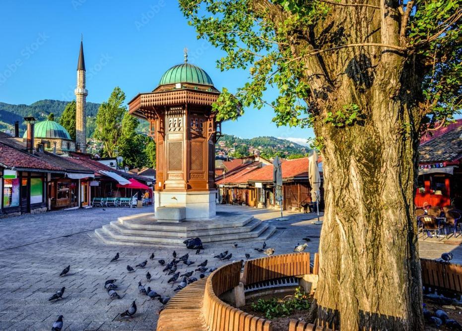 Hotel Herc Szarajevó Kültér fotó